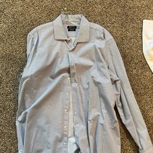 Kenneth Cole - Button Down Mens Casual Dress Shirt